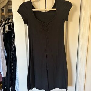 Black Short Sleeve Dress
